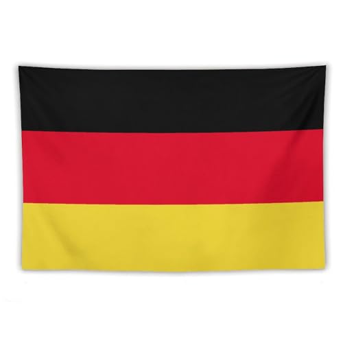 Tapisserie murale drapeau allemand XingFox 152x229 cm pour deco de chambre