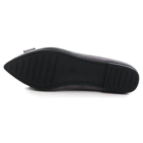 Image of SAILING LU Women's Bow-Knot Pointed Toe Ballet Flats