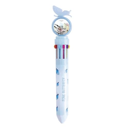 Stylo à bille rétractable multicolore fournitures scolaires Little Inns