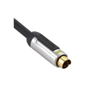 Profigold 1 m hoge prestaties S-Video kabel met 99,96 procent zuurstofvrij koper en IAT technologie