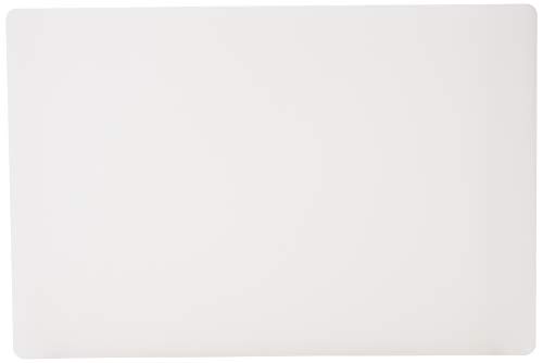 Tabla para cortar rectangular de plástico blanca miniatura 4