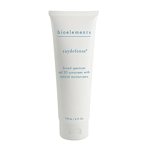 Bioelements Raydefense - 4 Fl Oz - Hydrating Broad-Spectrum Spf 30 Sunscreen & Moisturizer For All Skin Types - Vegan, Gluten Free - Never Tested On Animals #TOP17