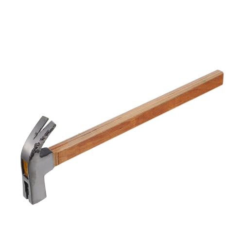 HEALLILY Non-slip Nail Pulling Claw Hammer Ball Peen Hammer Anti-slip Handle Compressed Wood