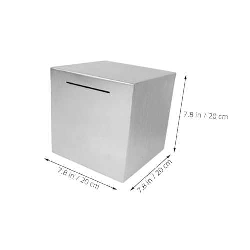 Boîte à compacte pour adultes Tofficu tirelire acier multi-usage - 2