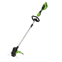 Amazon | Greenworks(グリーンワークス) 充電式草刈り機 芝刈り機 刈