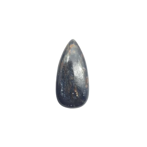 Kyanite cabochon de 48 carats, la splendeur d'une gemme en poire exclusive