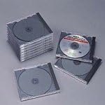 バッファロー iBUFFALO Arvel ACP10BK CD-ROM Plastic Case, Holds 10 Pieces