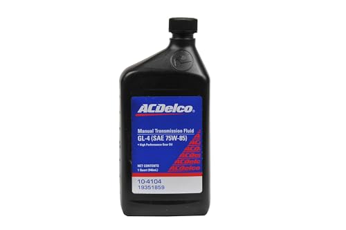 ACDelco 805270 GM Original Equipment 10-4104 XGP SAE 75W-85 Manual Transmission Fluid - 1 qt
