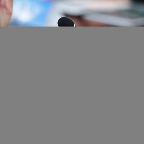 Mikrofon PC | Regulowany Mikrofon Biurkowy - Sprzęt Audio-Wideo do Domu, Klasy Szkolnej, Dyktanda, Spotkań i Nauczycieli