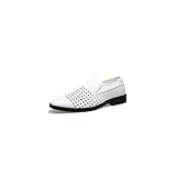 Zapatos de Vestir para Hombre Zapatos de Vestido de Orificio de Estilo para Hombres Zapatos de Vestir para Hombres con el Dedo del pie para Hombres Zapatos Oxford Zapatos Trenzados Transpirables