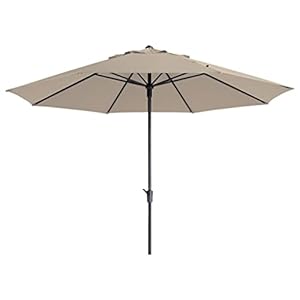 Ronde parasol ecru 400 cm Timor Madison Luxe
