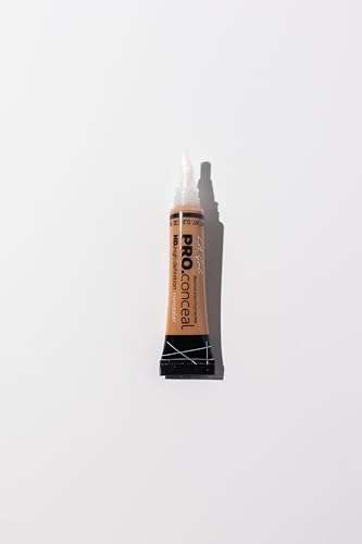 L.A. Girl Hd Pro Natural Full Coverage Concealer,Matte & Poreless Ultra Blendable Liquid Conceal - Medium Beige, Ultra Blendable Liquid Conceal (Vegan & Cruelty-Free) 8Gm, Sensitive