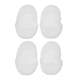 Yardwe Calcetines Protectores Hidratantes para Pies Antidesgaste y Transpirables Talla L 2 Pares Blancos Funda para Cuidado y Prevención de Grietas la Planta Uso Diario Cómodo