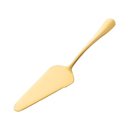 Ciieeo Paletta Per Torta in Acciaio Con Lama Seghettata Per Pizza e Formaggio Strumento Da Cucina Ergonomico Facile Da Pulire Spatola Professionale Per Panificazione e Dolci Finitura