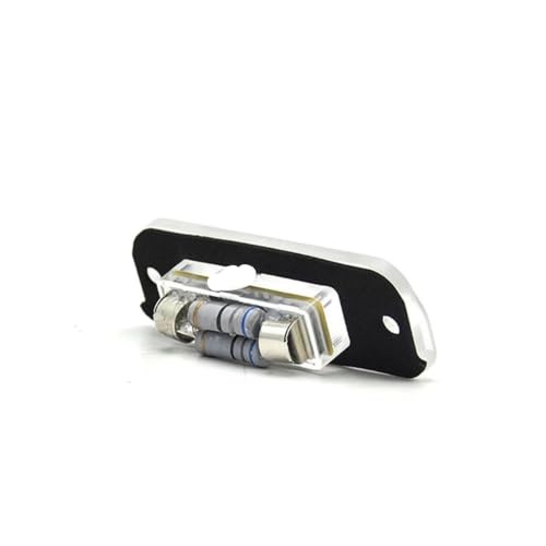 Plafón de luz LED de matrícula coche Benz ML W164 acabado blanco moderno 4