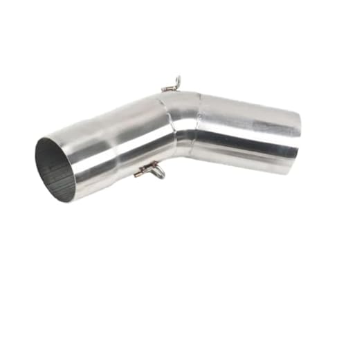 排気管 Compatible With For ZX6R 2009-2021 対応 オートバイ排気ミドルリンクパイプシステムマフラー 51MM 取り外し可能なオートバイアクセサリー