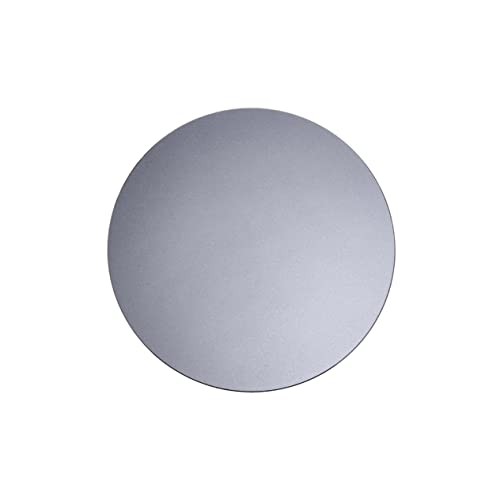 Alfombrilla de ratón para superficies de cristal Mipcase redonda de aluminio antideslizante
