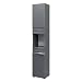 Produktbild Vicco Badschrank Freddy, Anthrazit Hochglanz, 36 x 190.5 cm