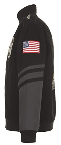 JH DESIGN GROUP Men's Shelby Cobra Jacket an Embroidered Classic Twill Coat4