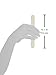 Professional Spa Quality Wax Applicator Spatula Large Sticks For Hair Removal (100pcs)