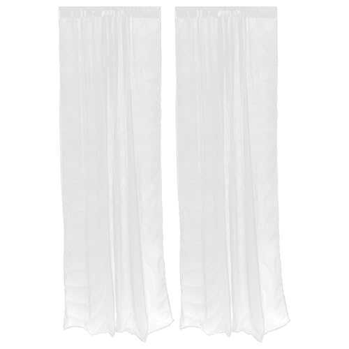 MUSISALY Curtain Panels 140x230cm, Dual-Layer Fabric, Semi- Light-Filtering Drapes for Living Room and Balcony, Rustic Window Treatment, 2pcs