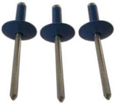 Large Head Chevron Blue Pop Rivets 250 ct. Bryke Racing