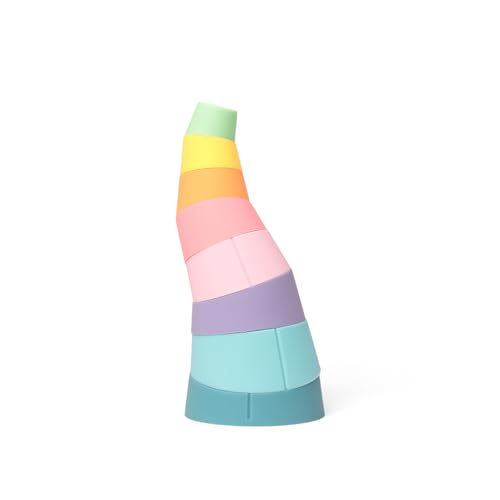 Jouet de bain en silicone OPPI STAK pour amuser les enfants à l'heure de la toilette
