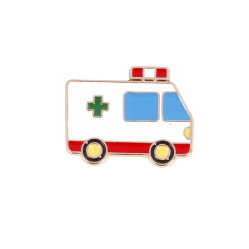 Image of Nurse Stethoscope Enamel Pins Cute Brooch Pins Medicine Enamel Lapel Pin Set Badges Doctor for Nurses' Day Medical Students Gifts Hat Jacket Bag Decoration-Ambulance