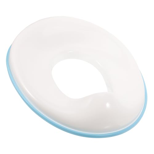 QUMIIRITY 便座 シート 幼児トイレ 幼児用携帯トイレ たち おしっこ ポータブルトイレ トイレの子 ライナー トイレトレーニング用トイレ ステッカー おもちゃ Pp Sky-blue