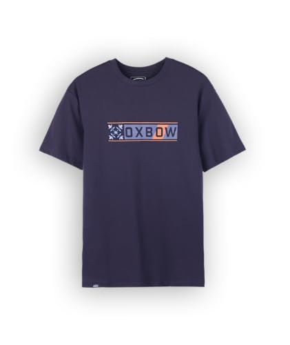 OXBOW Tee-shirt manches courtes FRAMED Hiver 2025 Manches courtes, Col rond, Motif sur l'avant
