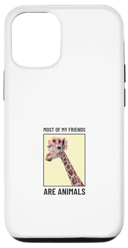 Most Of My Friends Are Animals (�t�@�j�[�L�����O���t�B�b�N) �X�}�z�P�[�X iPhone 12/12 Pro �p