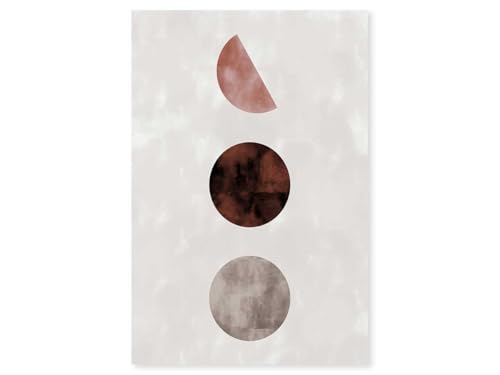 Hexoa Tableau Lune Pleine - Made in France - Tableau Verre Acrylique 30x45