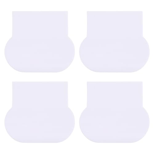 Image of DOITOOL 4Pcs Toilet Seat Lifter Handle Set Self-Adhesive Cover Lifter Tool for Easy Toilet Lid Lifting in Home Office Hotel Bathroom