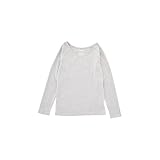 [ホカロン] あったかインナー レディース 綿 綿混 コットン混 下着 長袖 冷え 微起毛 防寒 L グレー 1枚