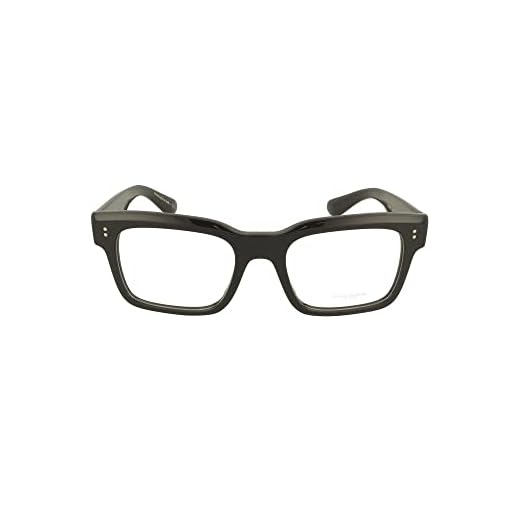 Oliver Peoples Hollins 5470U 53 1005 - Gafas negras con lente de demostración 53-20-145 mm, Negro -, Large