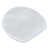 Besttoolifes 50 láminas protectoras de goma para raquetas de tenis de mesa, transparentes, de PVC, para remo, cubierta transparente, compatible con el polvo para prevenir la humedad y la suciedad para