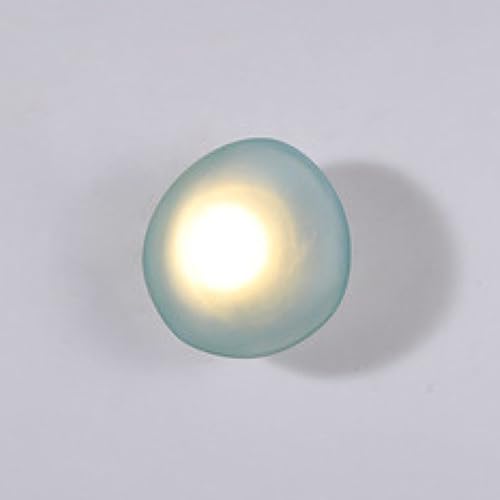 Glass Wall Sconce Oval - Modern Sconces 5W Warm Light Designer Lamp Indoor Decor Lighting Fixture Compatible with Living Room Bedroom Hallway Conservatory Home,Luxury