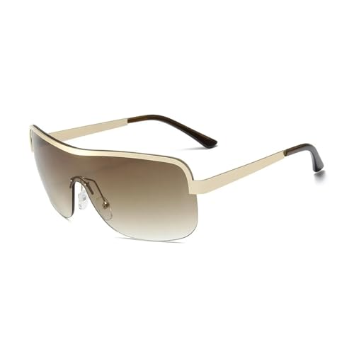 Lunettes de soleil surdimensionnées anti-éblouissement, alliage léger contre la fatigue