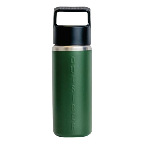 Outsider The All Day 26 oz Stainless Steel Vacuum Insulated Water Bottle &ndash; BPA-Free Lid with Chug...