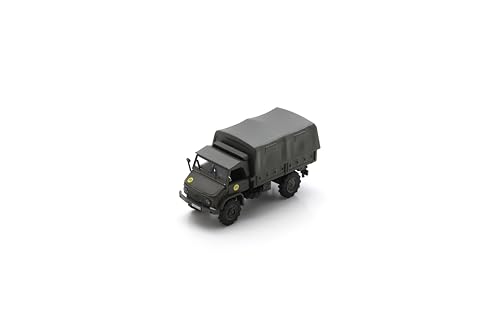 Modèle de collection Schuco 1:87 militaire Unimog S404 voiture diorama