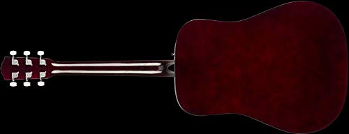 Fender Pack guitare acoustique Dreadnought FA-115 avec sac de transport, sangle, médiators, cordes et leçons en ligne - Les Beatles, Paul McCartney, John Lennon, RIngo Starr, George Harrison Fender Pack guitare acoustique Dreadnought FA-115 avec sac de transport, sangle, médiators, cordes et leçons en ligne – Image 8