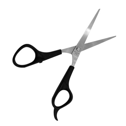 TEHAUX Tijeras de Peluquería Resistentes de Acero Inoxidable Tijeras para Recortar Cabello Casa Herramienta de Corte de Cabello Profesional Mango de Plástico ABS
