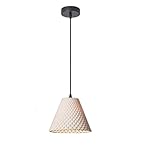 SSNCcNC Industrielle Esszimmerlampe Nordic Zement Hängelampe Kreatives Design Schlafzimmer Nachttisch Pendelleuchte E27 Wohnzimmer Loft Korridor 20 * 16CM,Weiß