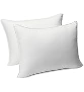 Amazonベーシック 枕 羽毛代替素材 仰向け寝 うつぶせ寝 ソフト スタンダード 2セット