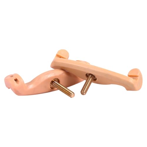 LIFKOME 2個バイオリン肩当て 対応 しっかりしたパッド入り演奏サポートアクセサリー 耐久性のある交換用部品 簡単取り付け