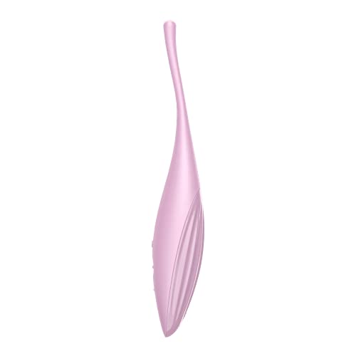 Satisfyer Twirling Joy Connect App, tipvibrator met app-bediening, waterdichte, huidvriendelijke siliconen, kleur:roze - Afbeelding 7
