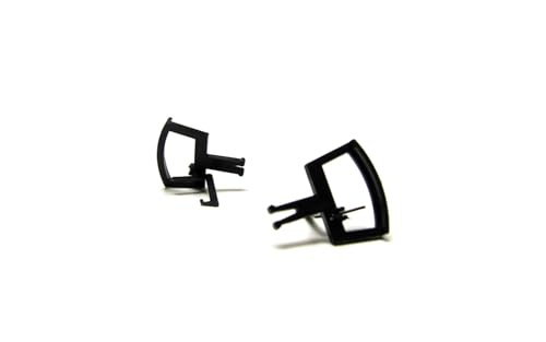 Hornby R8267 Medium Width Couplings - Spare Parts and Train Accessories for Hornby OO Gauge Model Railway Sets, Coupling and Modelling Tools - Couplings (Pack of 10), Scale 1:76