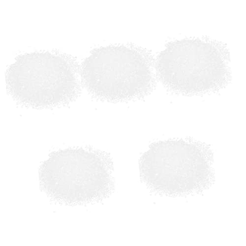 Ipetboom 25 Sets White Glass Rhinestones for Nail Art DIY Decor for Manicure Decoration Easy to Apply Nail Charms for All Occasions and