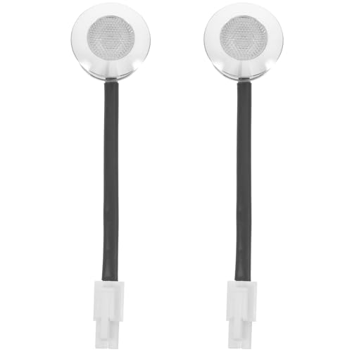 Genérico Luces LED Empotradas para Campana Extractora de Cocina, 2 Piezas, 12v Dc, Luz Clara Brillante, Bombillas LED de Repuesto para Iluminación bajo Mueble, Accesorios para Ventilación