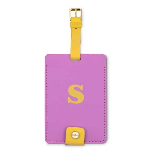 kate spade new york Leatherette Initial Luggage Tag, S